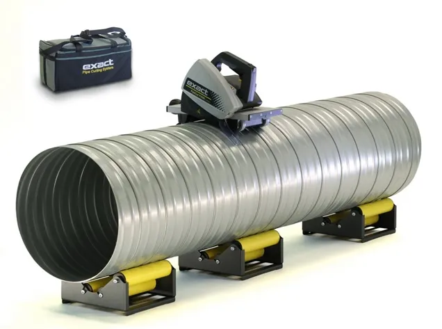 Μηχάνημα κοπής σωλήνων εξαερισμού EXACT PIPECUT V1000