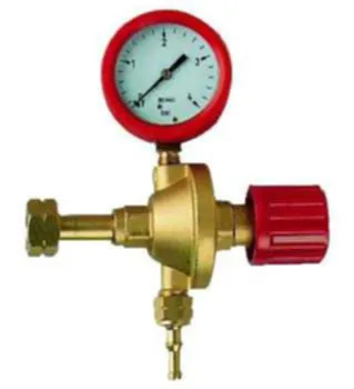 Μανόμετρο - Ρυθμιστής προπανίου με ρολόι